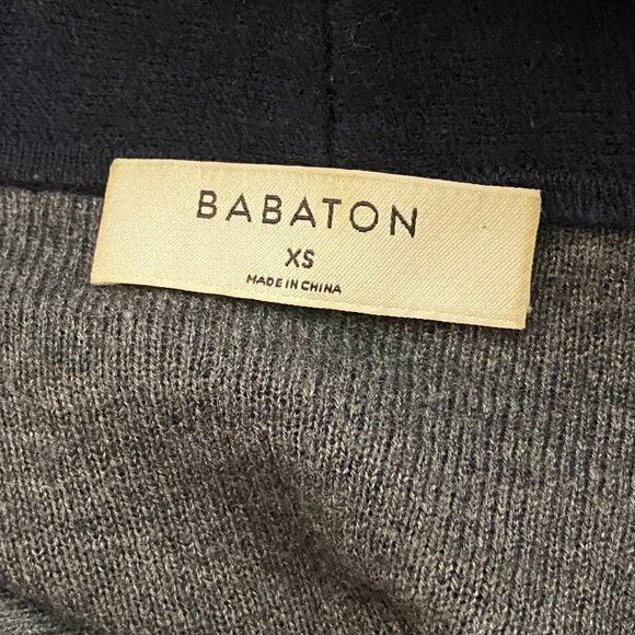 Aritzia Babaton Lance Wool Linen Blend Duster Cardigan Navy - Picture 6 of 11